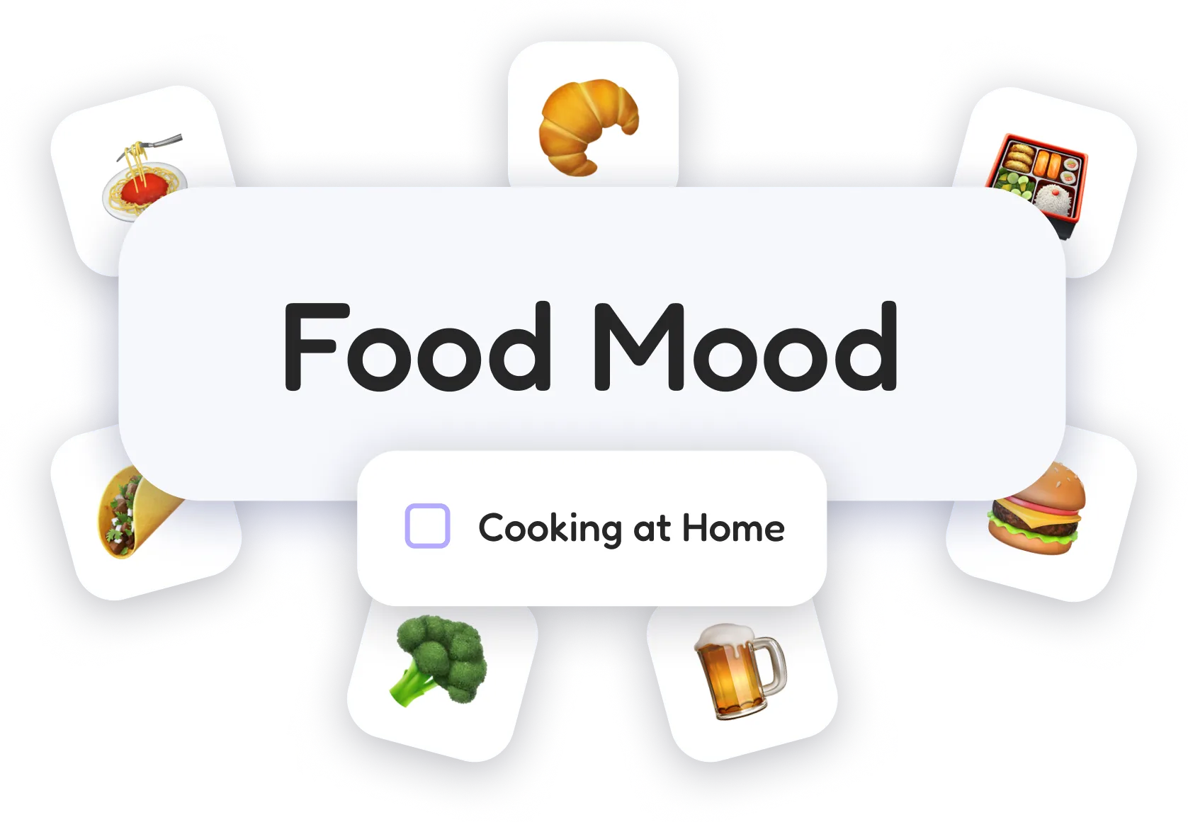 Selecting food preferences in FlapTrip with a Food Mood selector